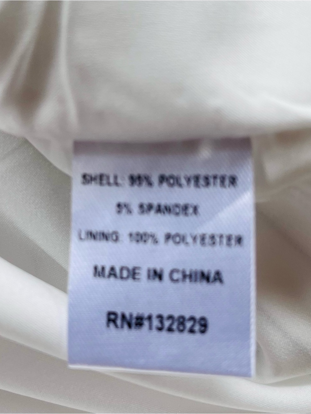 NWT More to Come white pinstriped strapless dress with bow M - Picture 12 of 15